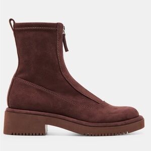 NWT Dolce Vita Shante Boots Mahogany Stella Suede